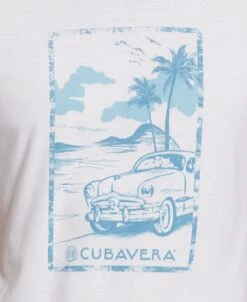 Car Palms Print Tee -Cubavera Car Palms Print Tee Cubavera 3