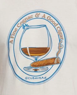 Cognac Print Tee -Cubavera Cognac Print Tee Cubavera 3