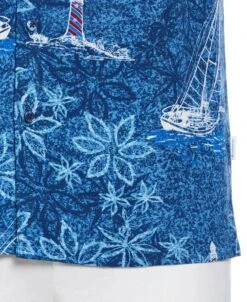 Nautical Tropical Print Shirt -Cubavera Nautical Tropical Print Shirt Cubavera 3