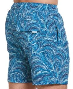 Wave Print 7" Swim Trunks -Cubavera Wave Print 7 Swim Trunks Cubavera 3