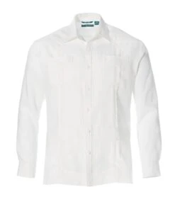 Cubavera™ Big And Tall 100% Linen Long Sleeve 4 Pocket Guayabera 9 Cubavera™ Big And Tall 100% Linen Long Sleeve 4 Pocket Guayabera -Cubavera itvrjnoerpgblvhbnsda