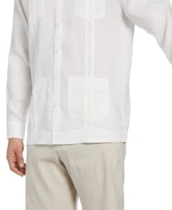 Cubavera™ Big And Tall 100% Linen Long Sleeve 4 Pocket Guayabera 8 Cubavera™ Big And Tall 100% Linen Long Sleeve 4 Pocket Guayabera -Cubavera jdjsoogghahw0r4yjifd