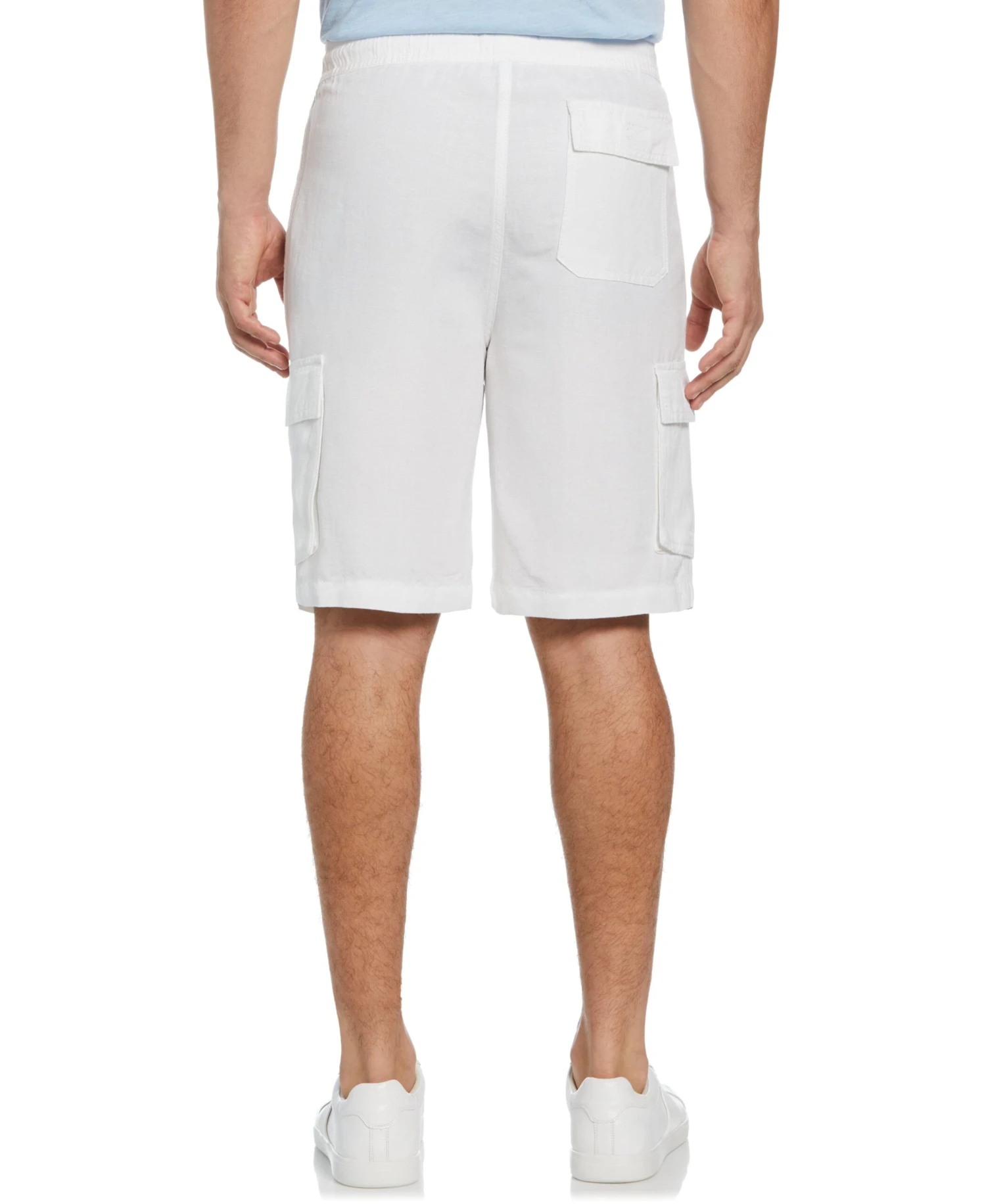 Cubavera™ Big And Tall Linen Blend Pull-On Cargo Short 2 Cubavera™ Big And Tall Linen Blend Pull-On Cargo Short - Image 2